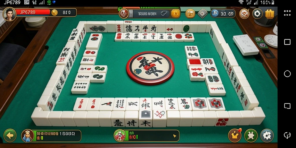 Gambar gameplay seru JP6789 dengan tantangan Mahjong yang menarik.
