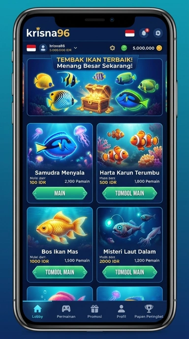 Screenshot fitur pilihan aplikasi di krisna96.